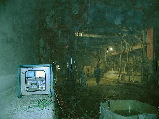 Reifesimulator im Tunnel